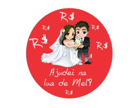 Adesivos de casamento